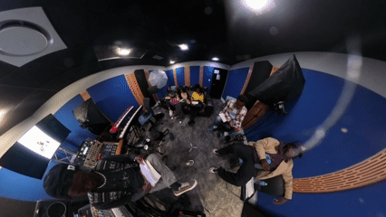 Mas Genesis studio session in Cape Town