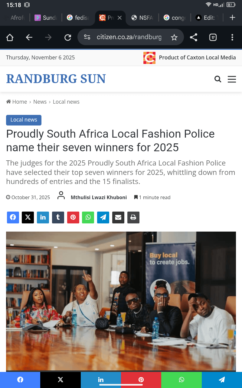 Local Fashion Police 2025: A Global Stage for African Creatives